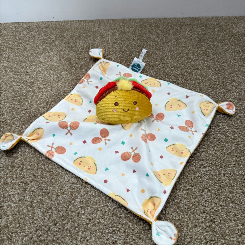 Smiling Taco Baby Snuggle Blanket